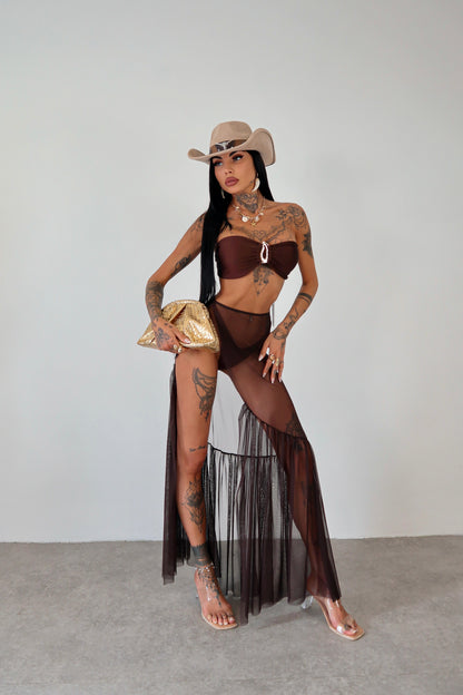 Set bikini Ashlie - Marrone