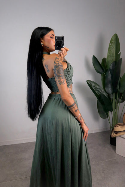 Completo Habibi - Verde Militare
