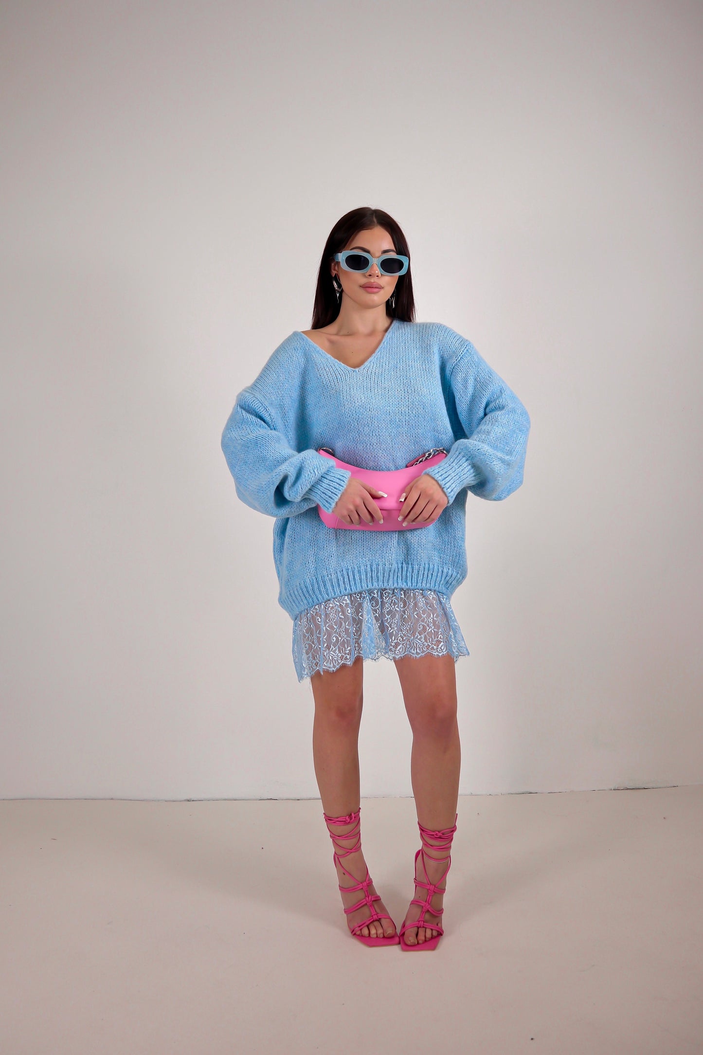 Maglione Polly - Azzurro