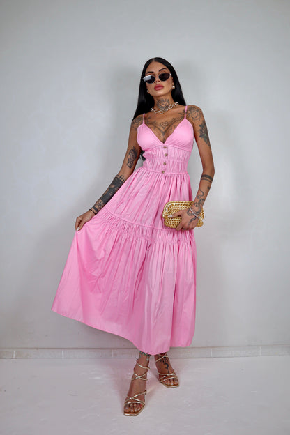 Abito Clara - Rosa