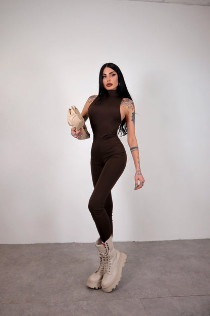 Tuta intera Andromeda - Marrone