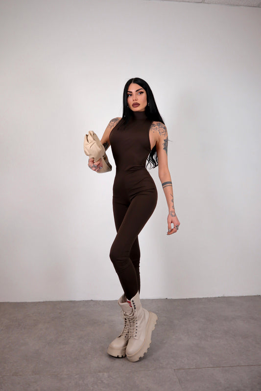 Tuta intera Andromeda - Marrone