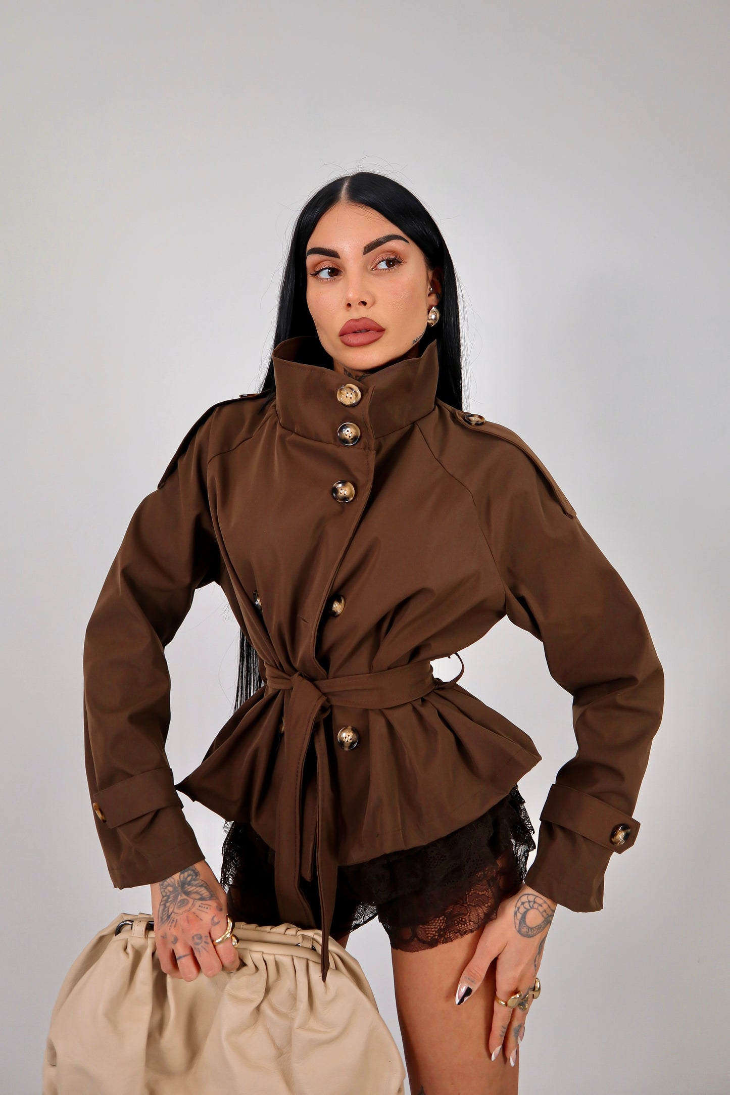 Trench Brooklyn - Marrone
