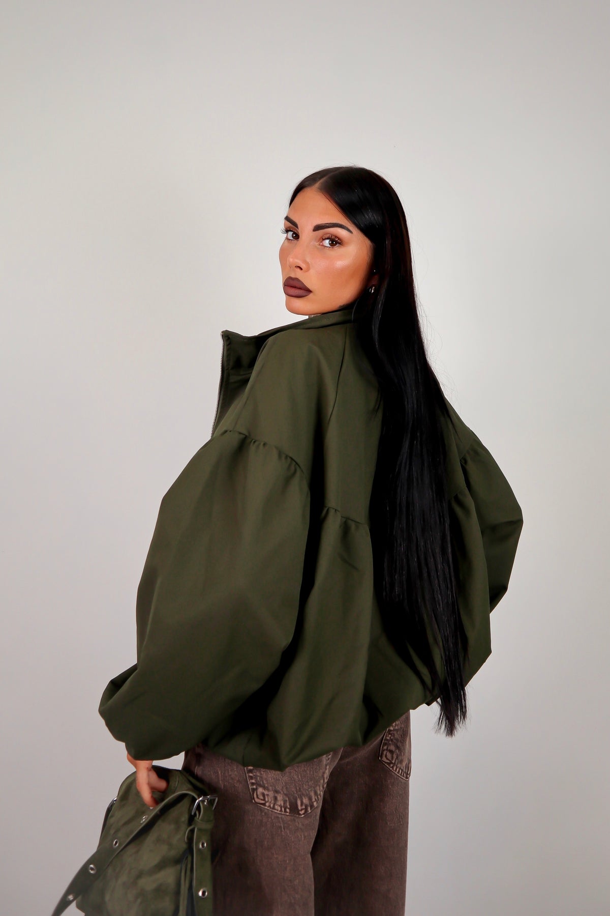 Bomber Balloon Justine - Verde militare