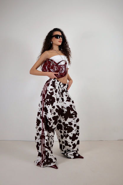 Pantalone Adi Muccato - Bordeaux