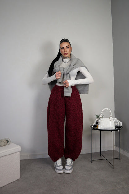 Pantalone Nebula - Bordeaux