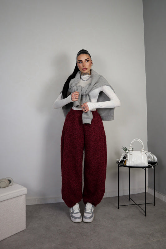 Pantalone Nebula - Bordeaux