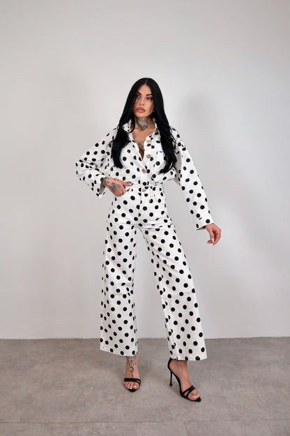 Completo denim pois Alma