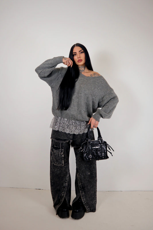 Maglione Polly - Grigio