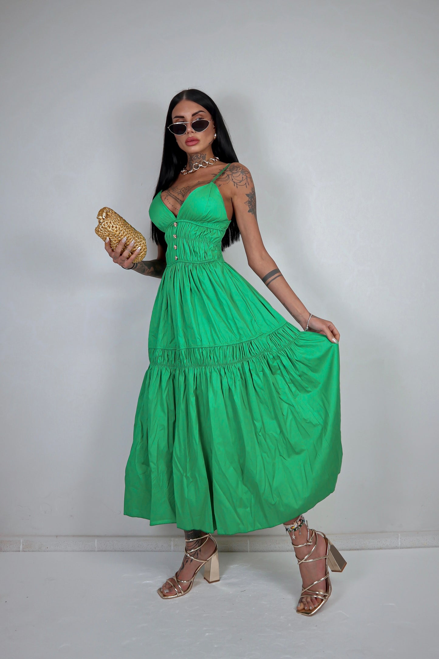 Abito Clara - Verde