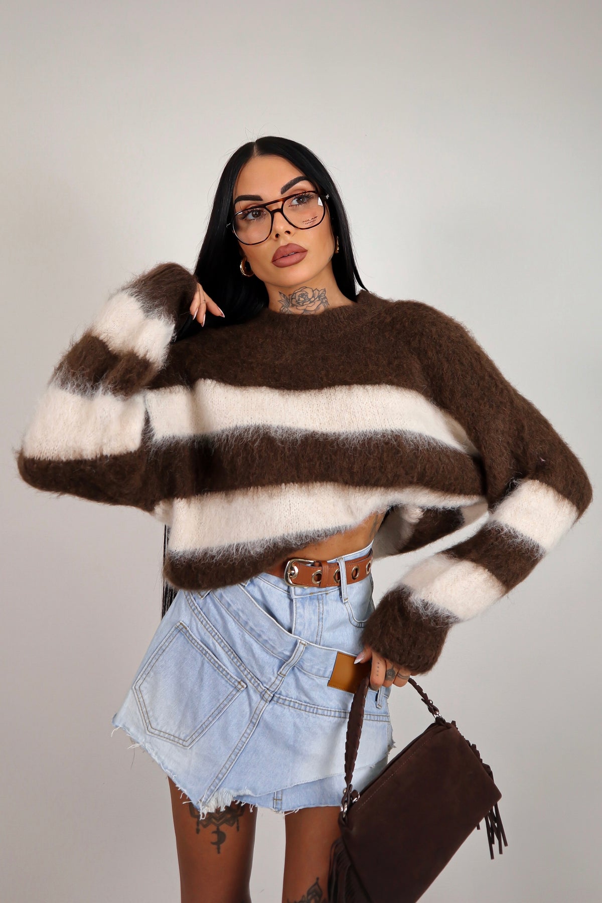 Maglione Wonka - Marrone