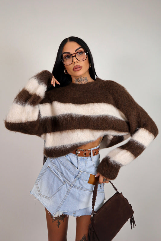 Maglione Wonka - Marrone