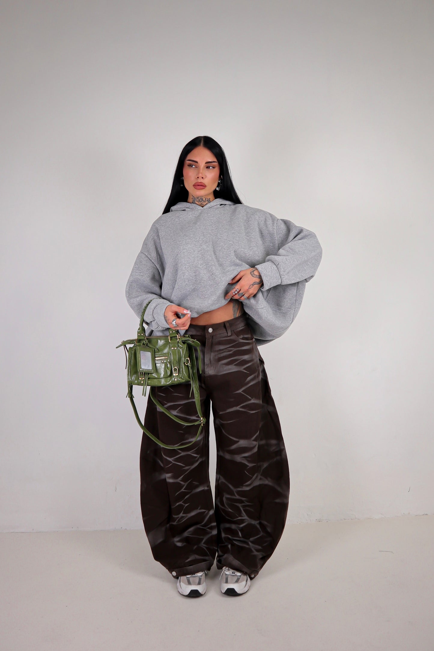 Jeans Balloon Eleadora - Marrone