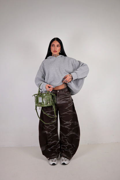 Jeans Balloon Eleadora - Marrone