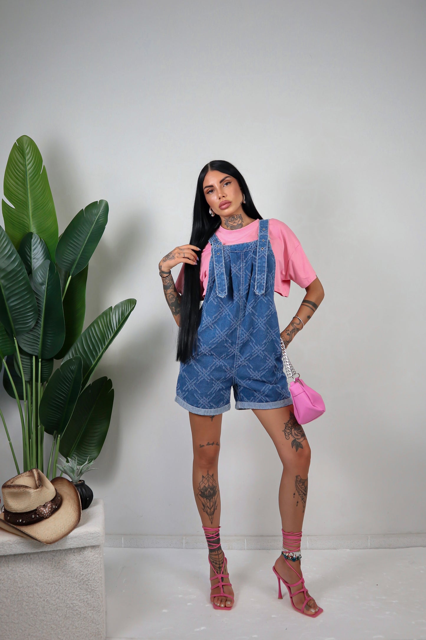 Salopette denim Daisy