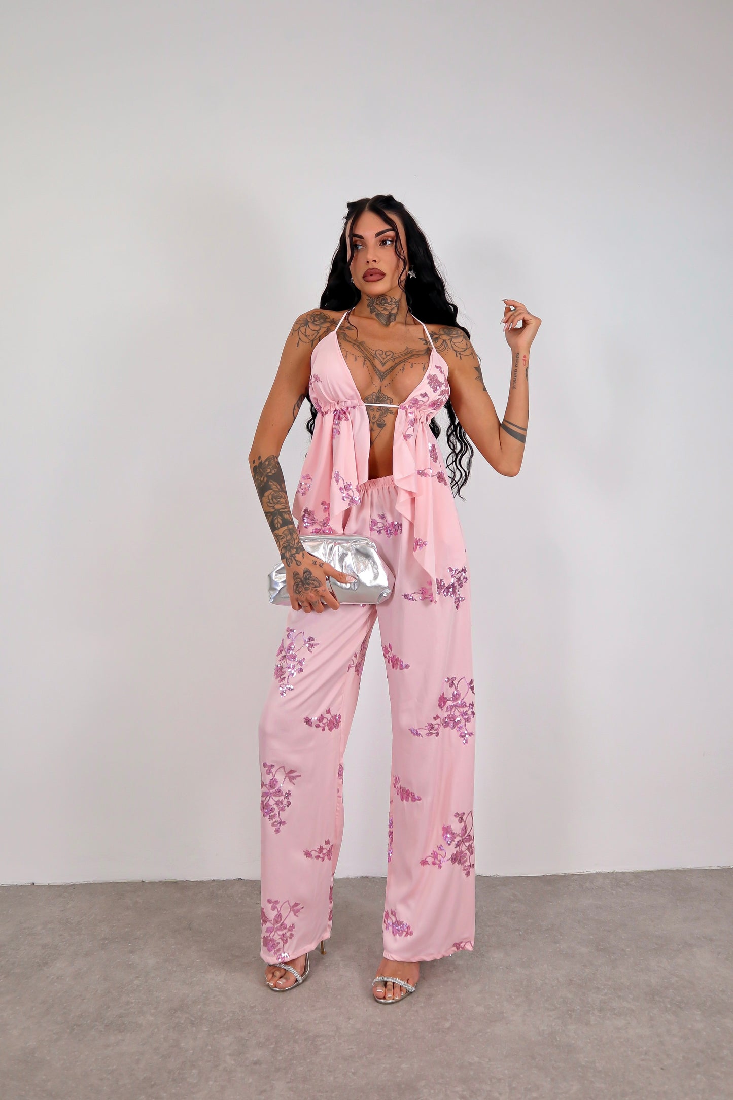 Completo Ophelia - Rosa