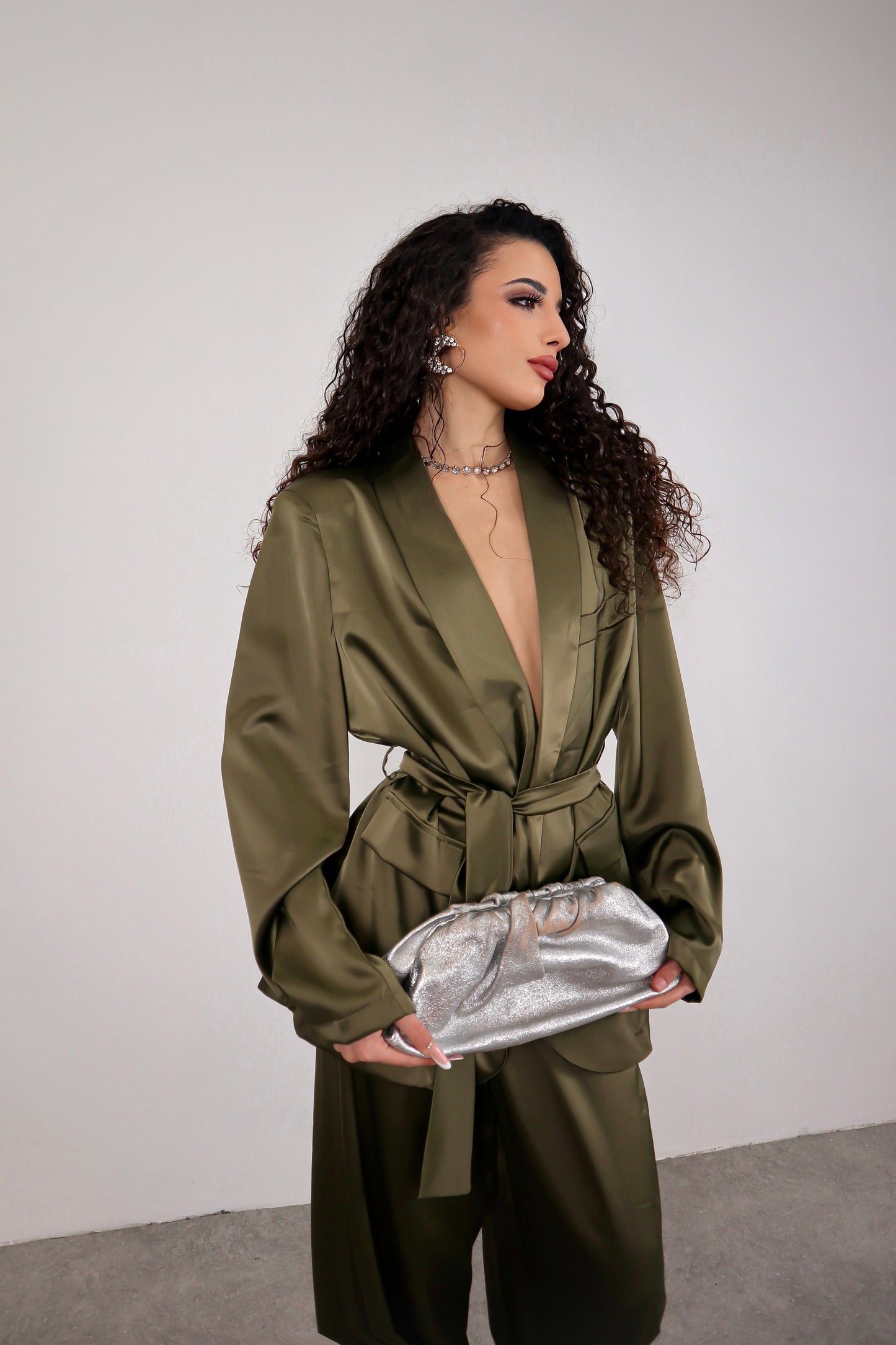 Tailleur Diva - Verde Militare