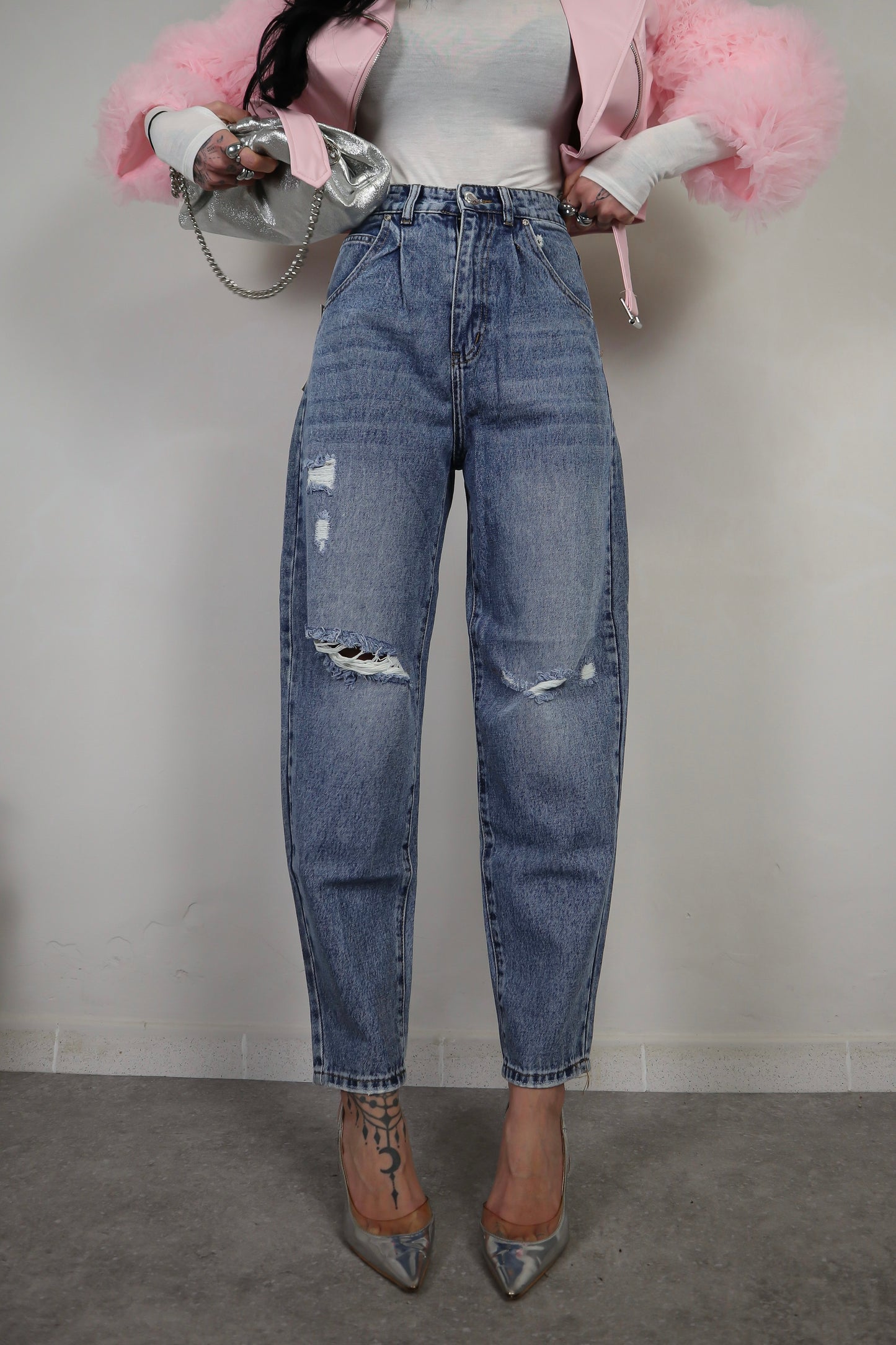 Jeans Ripped Balloon