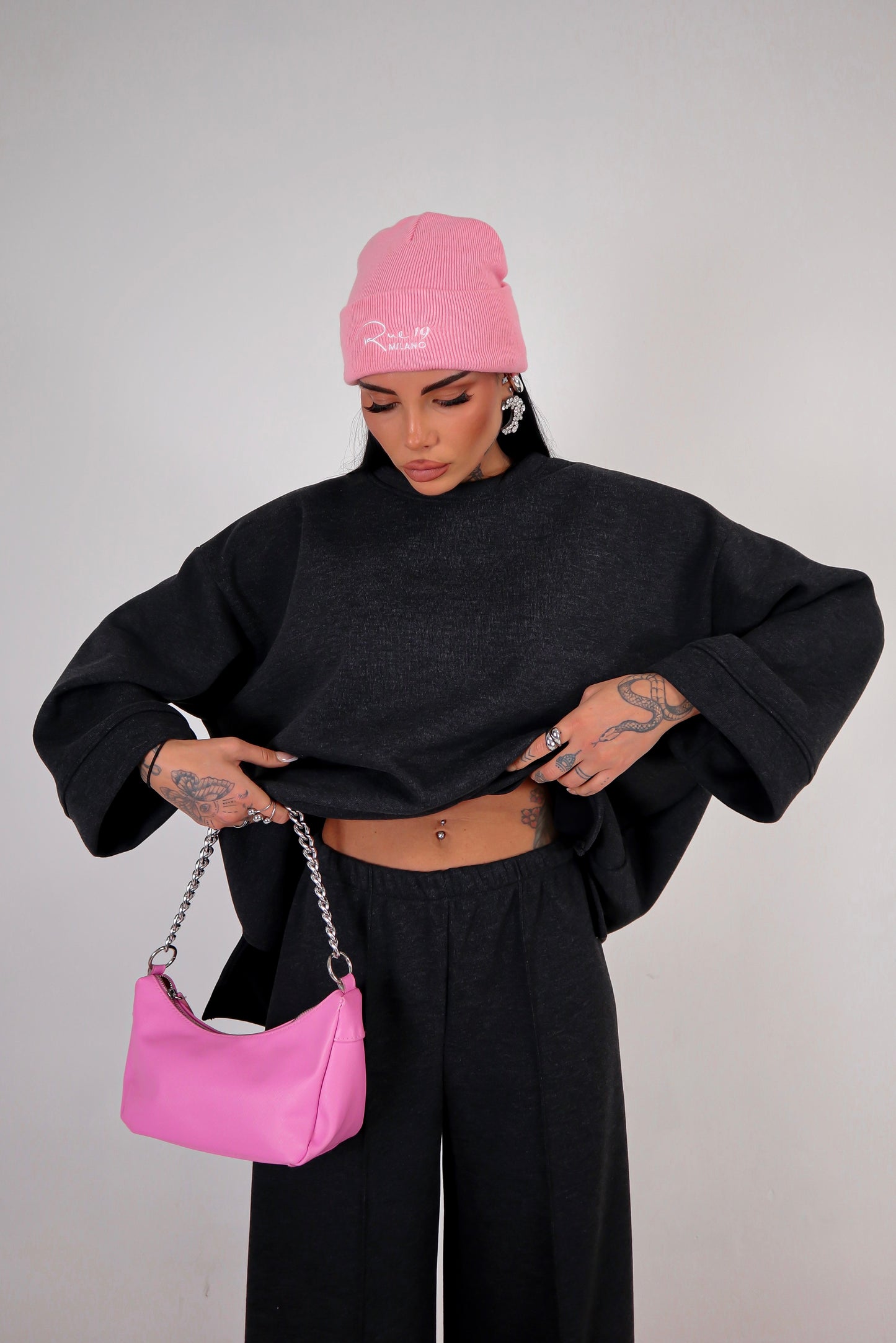 Completo Cozy - Nero antracite