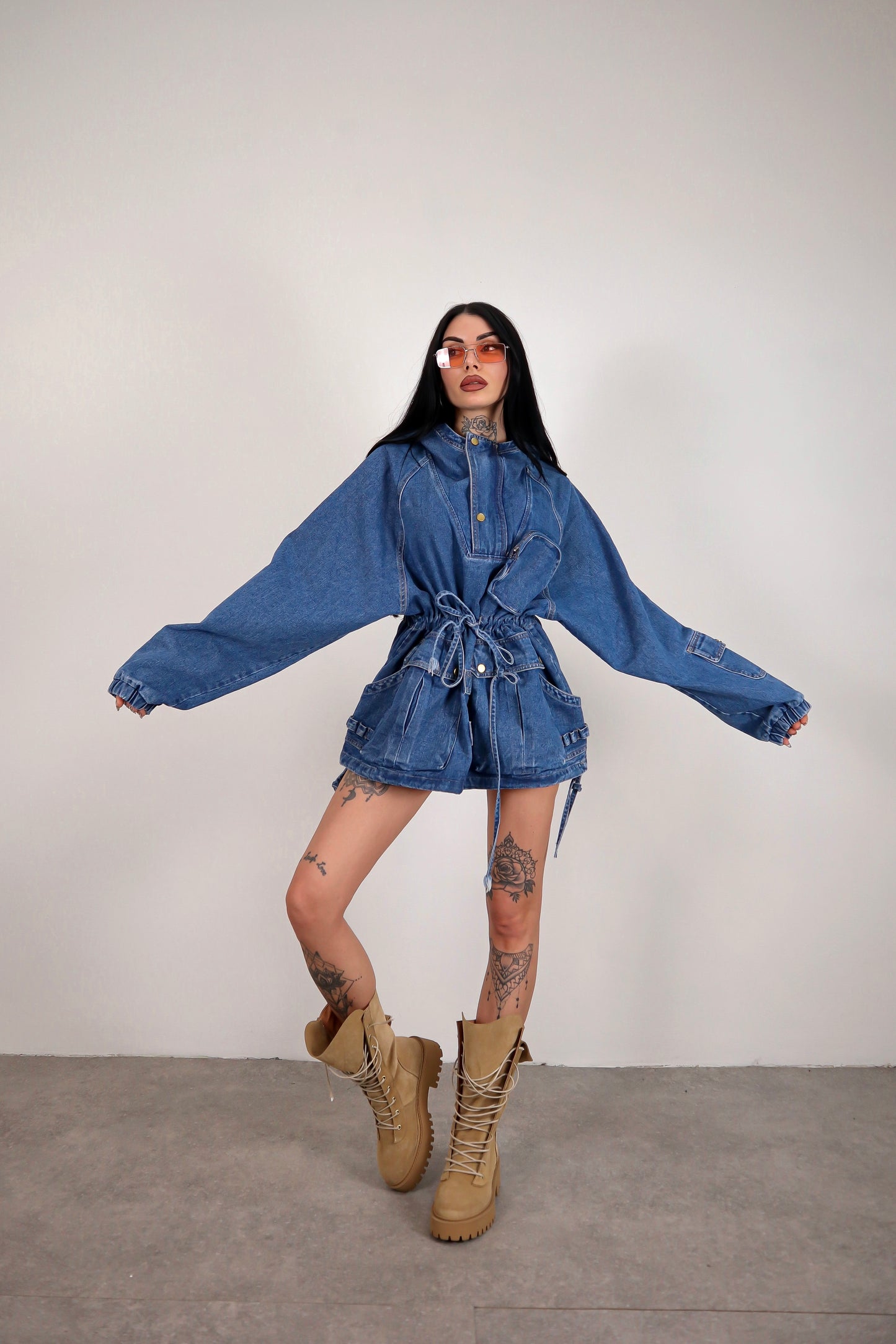 Abito Parka Denim
