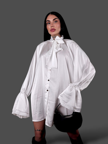 Camicia Over Mozart - Bianco