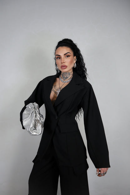Tailleur Cargo - Nero