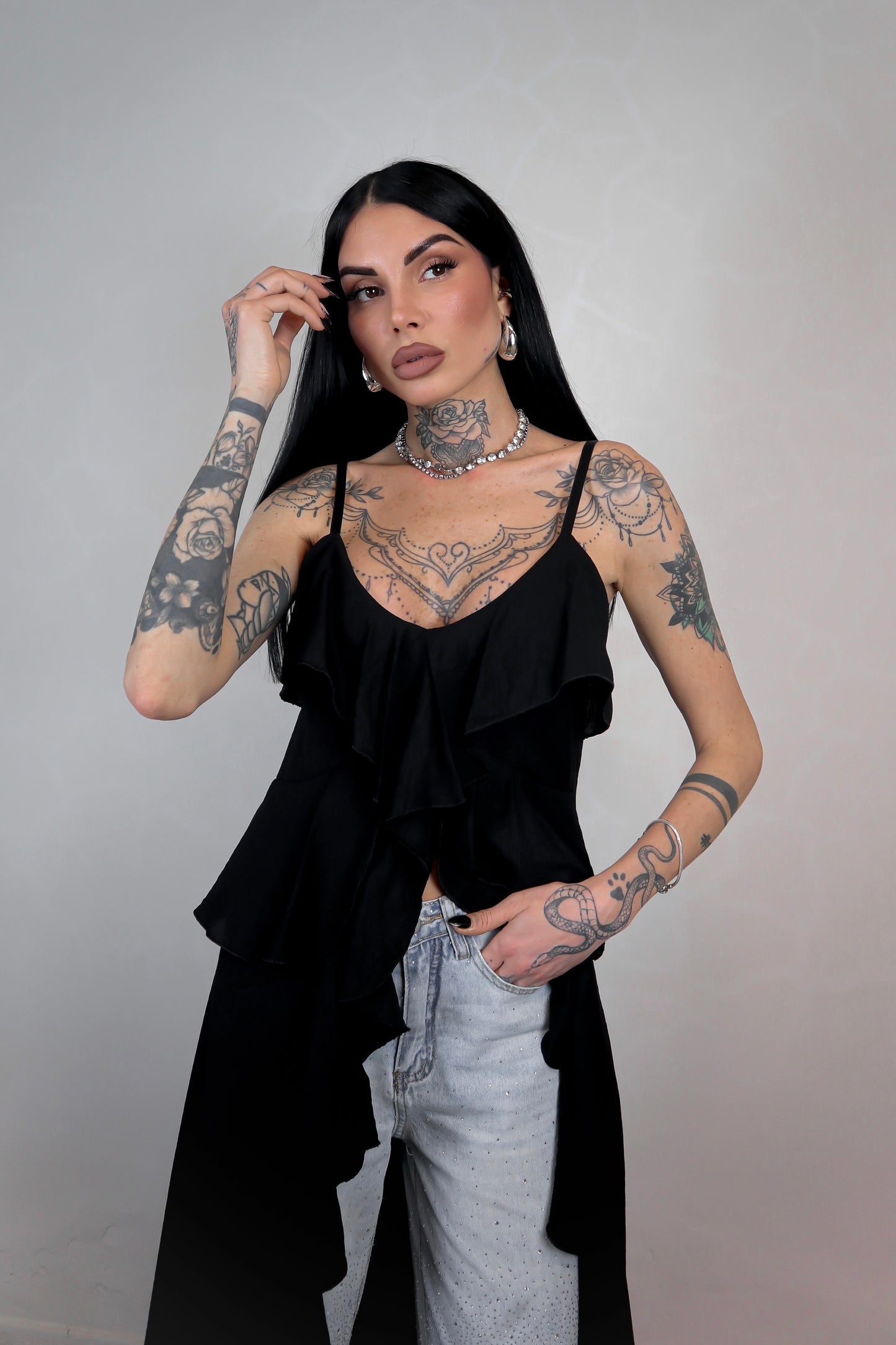 Top Amelia - Nero