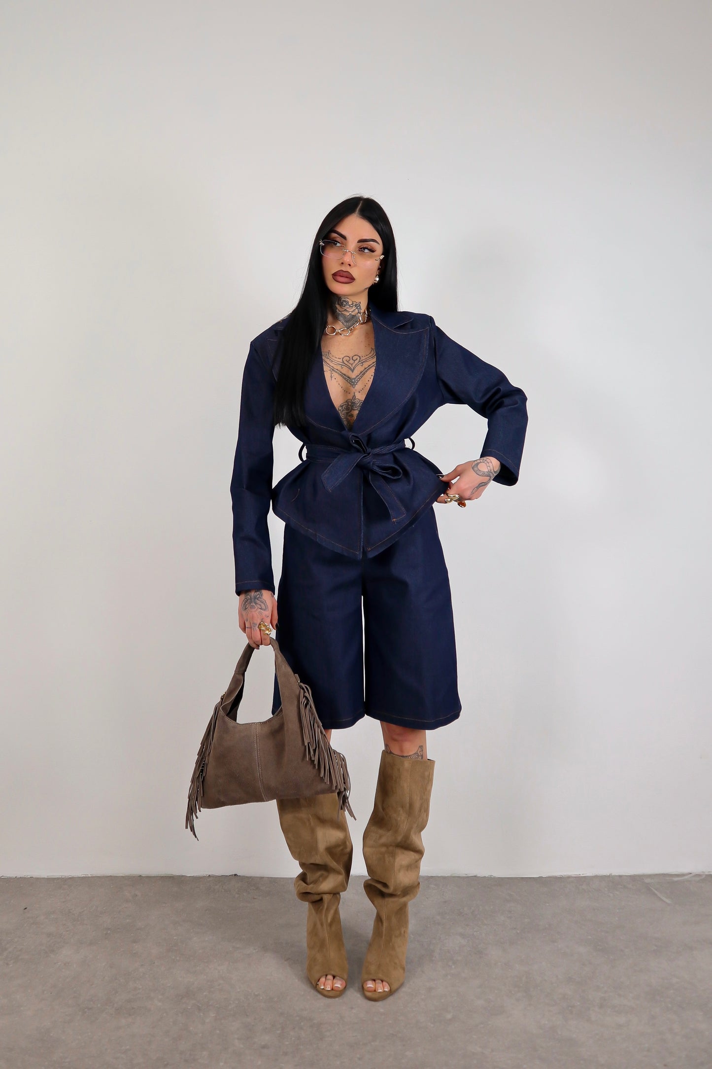 Completo denim Nada