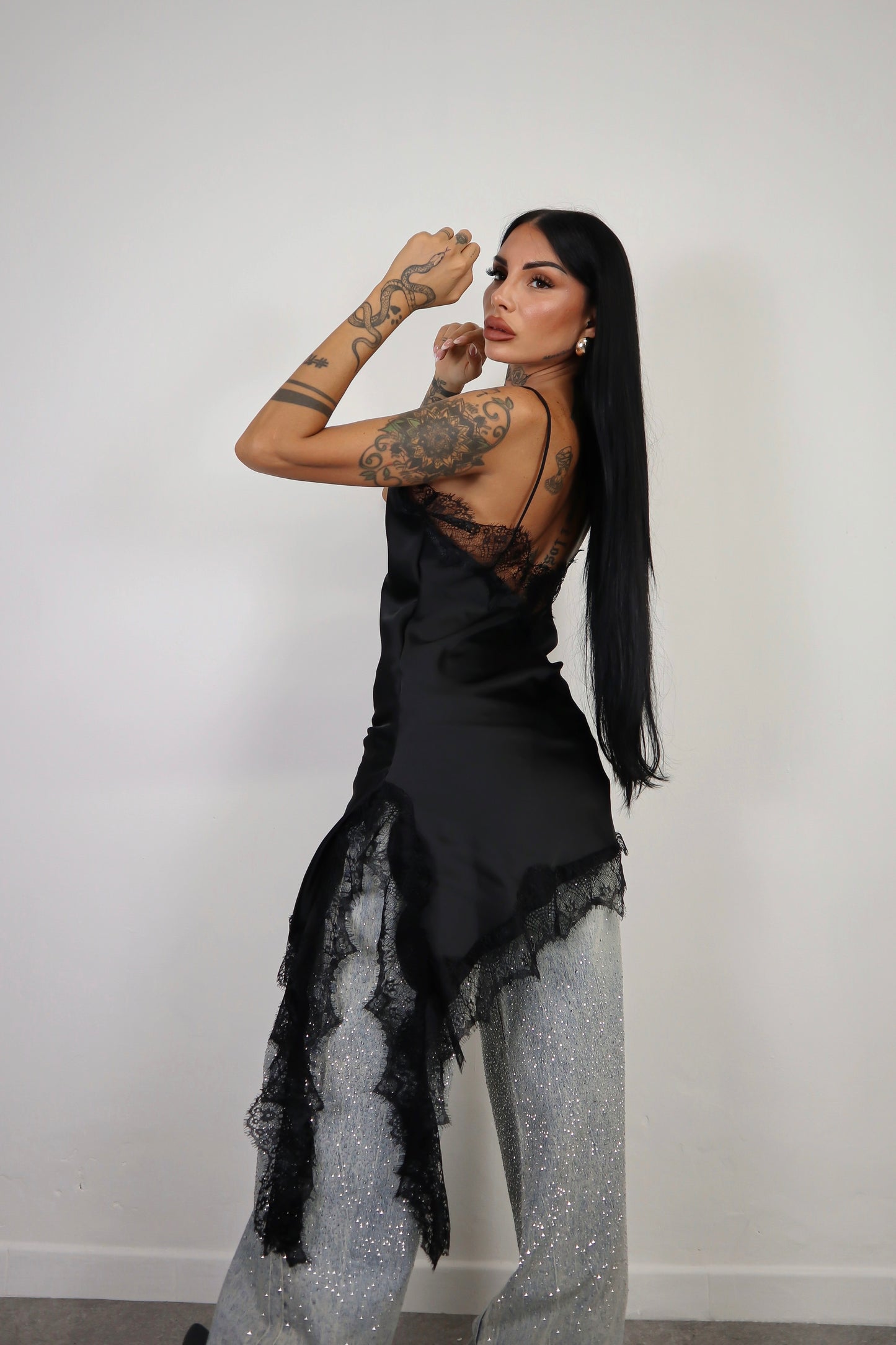 Abito Zahra - Nero
