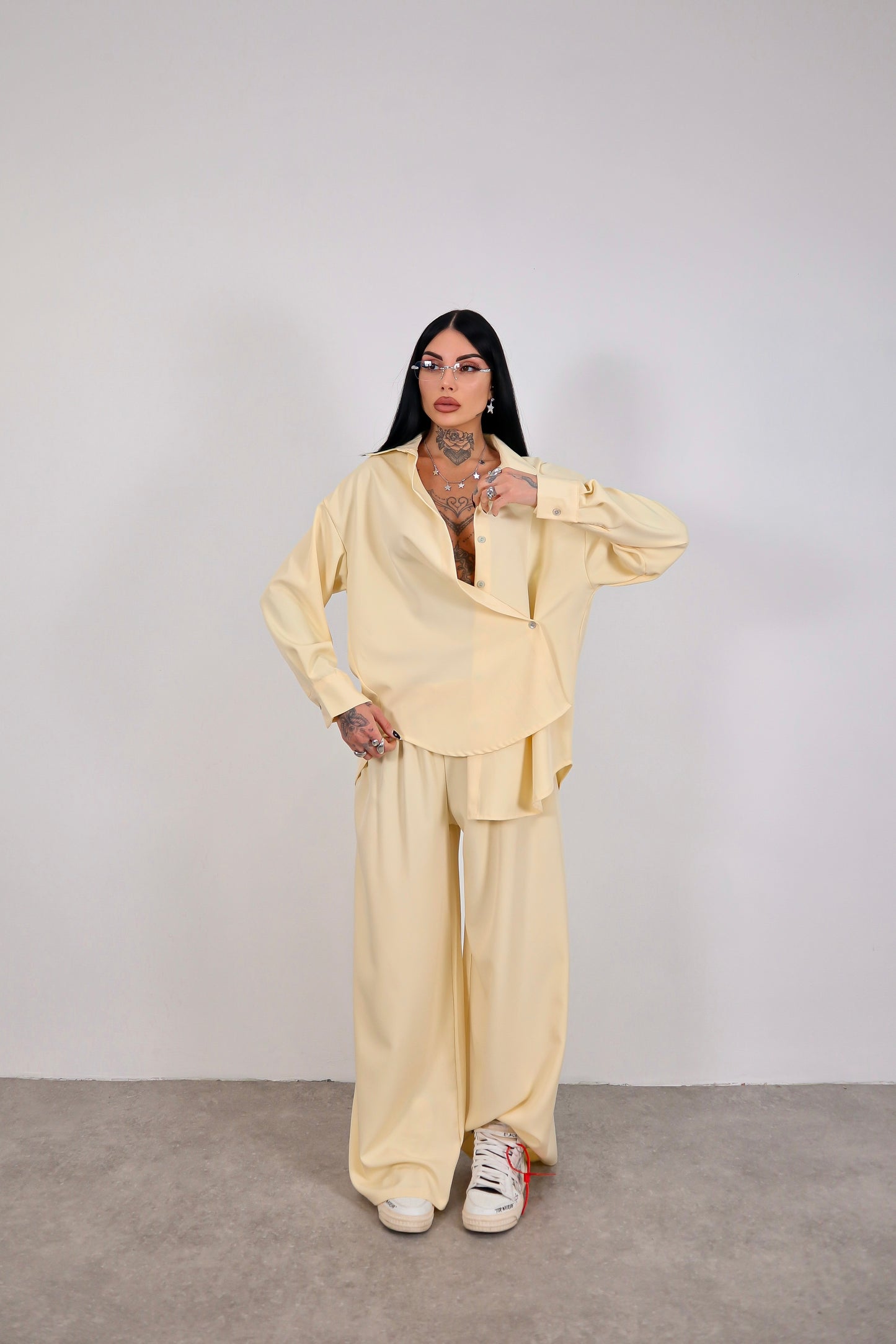 Completo Dorotea - Giallo pastello