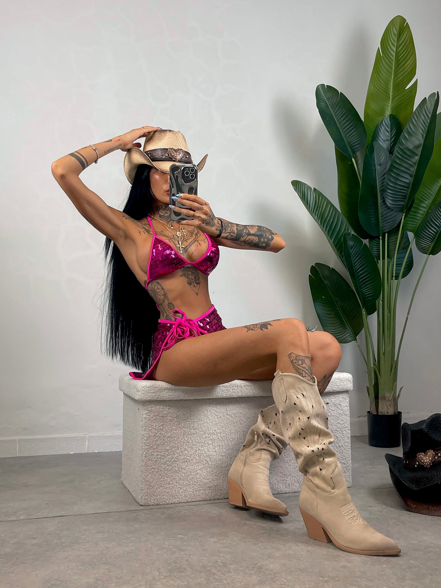 Bikini Mermaid - Fuxia