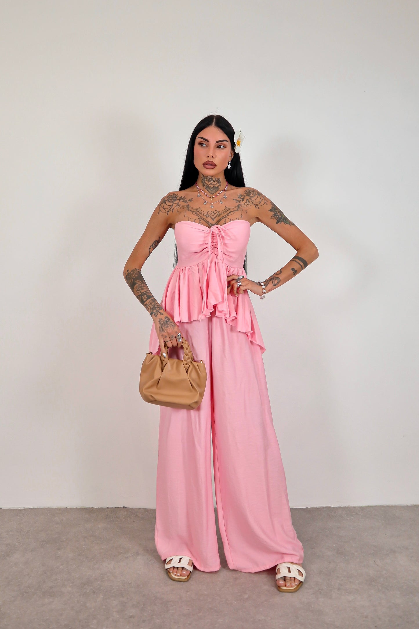 Tuta intera Noelle - Rosa