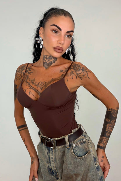 Body second SKIN - Marrone