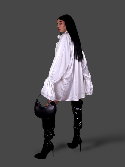 Camicia Over Mozart - Bianco