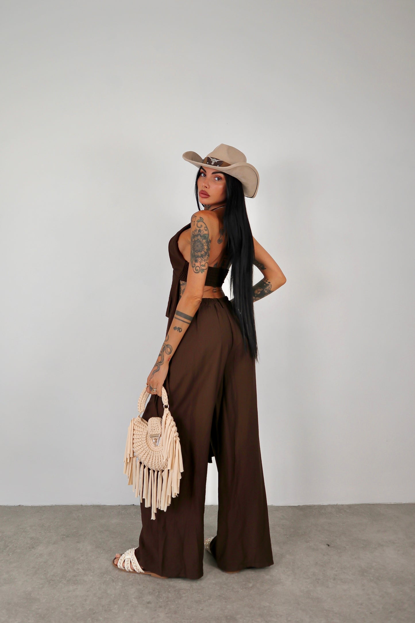 Completo Marrakech - Marrone