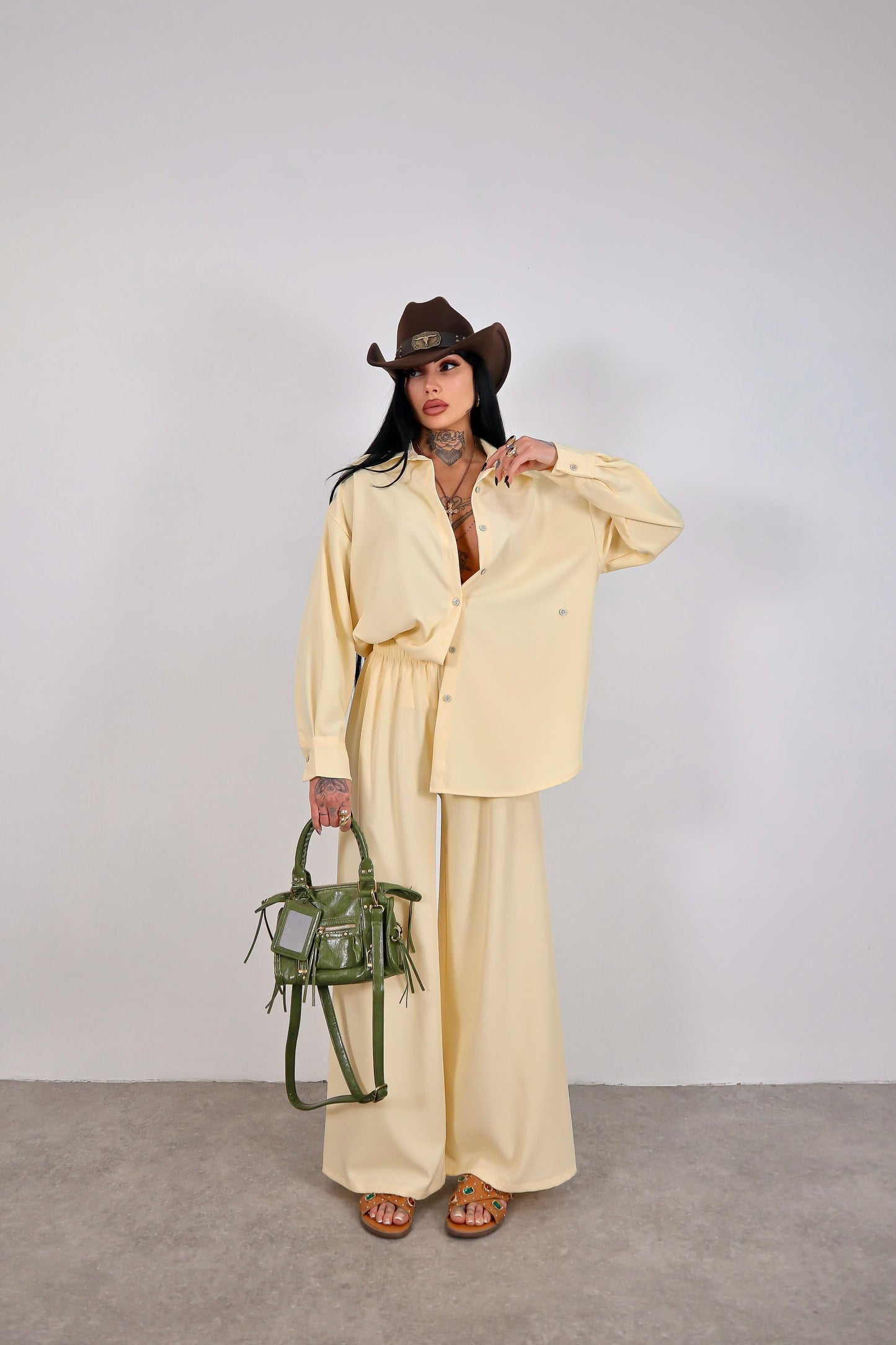 Completo Dorotea - Giallo pastello