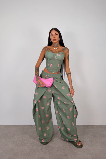 Completo Iside - Verde militare