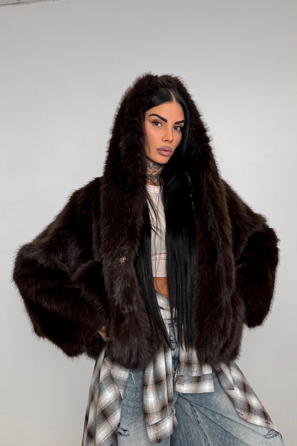 Pelliccia Alaska - Marrone