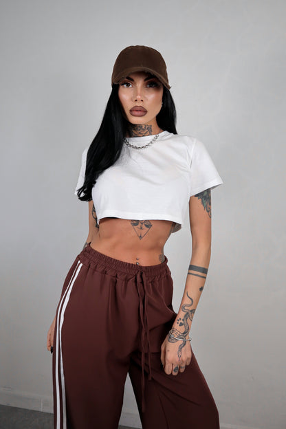 Pantalone Stripes - Marrone
