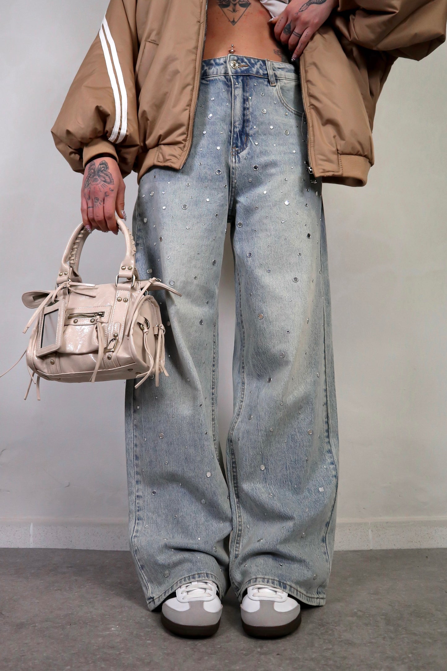 Jeans Wide Leg Mirror