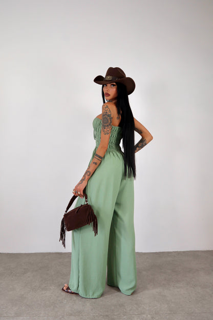 Tuta intera Alessia - Verde mela