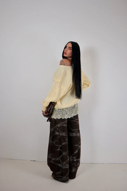 Maglione Polly - Giallo Pastello