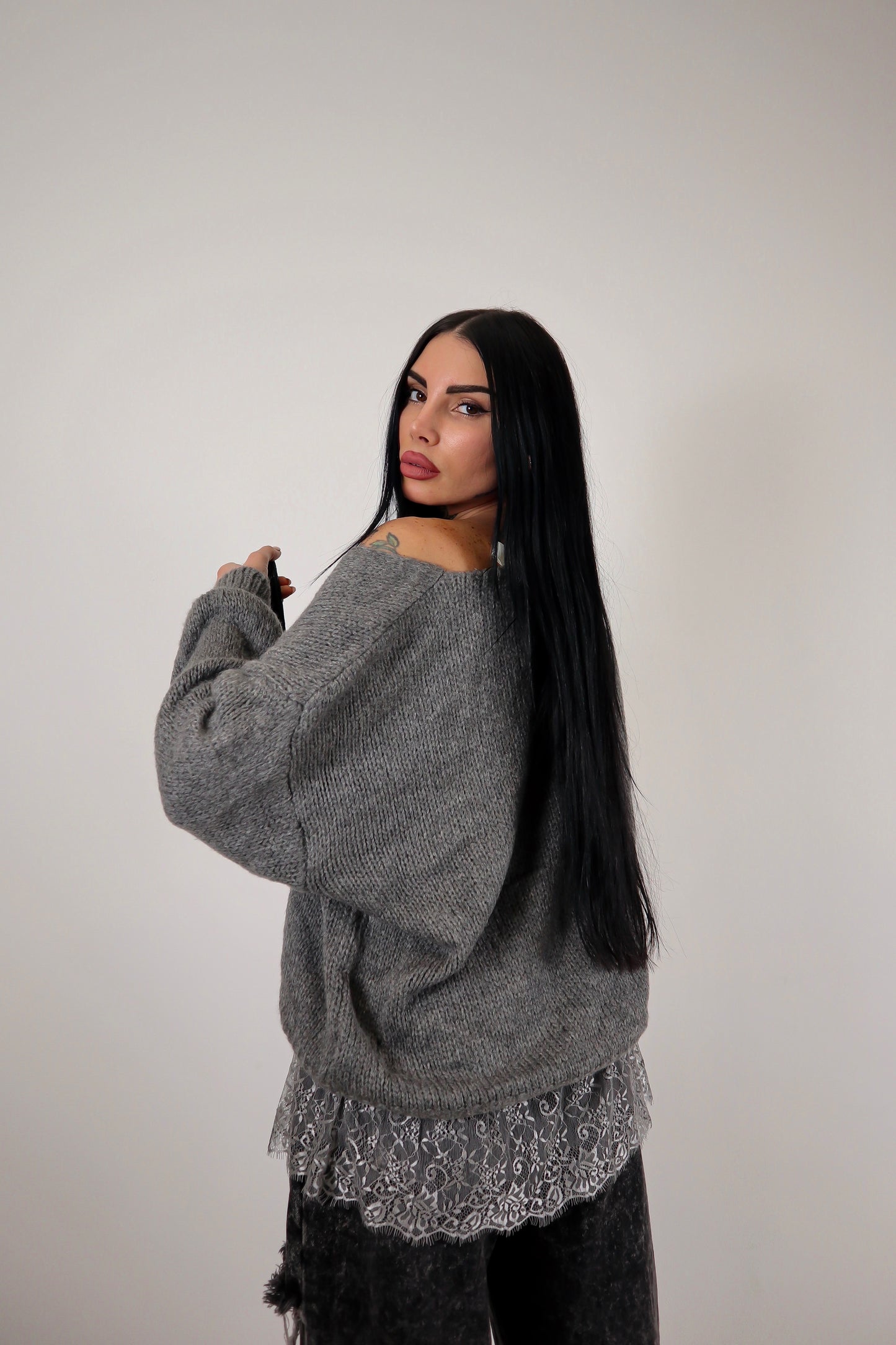 Maglione Polly - Grigio