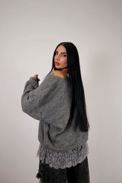 Maglione Polly - Grigio
