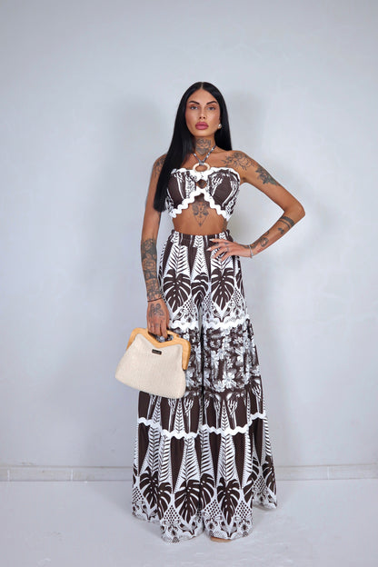 Completo Tropical - Marrone