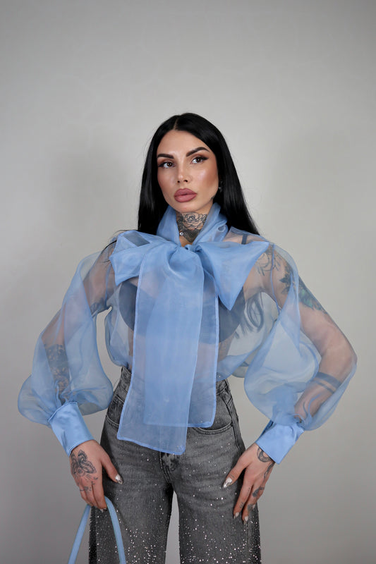 Blusa Fiocco - Celeste