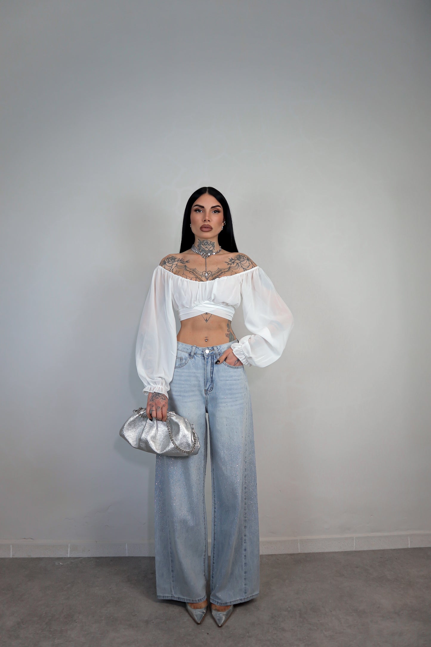 Crop Top Wonder - Bianco