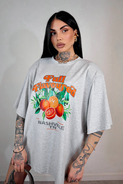 T-Shirt over Juice - Grigio