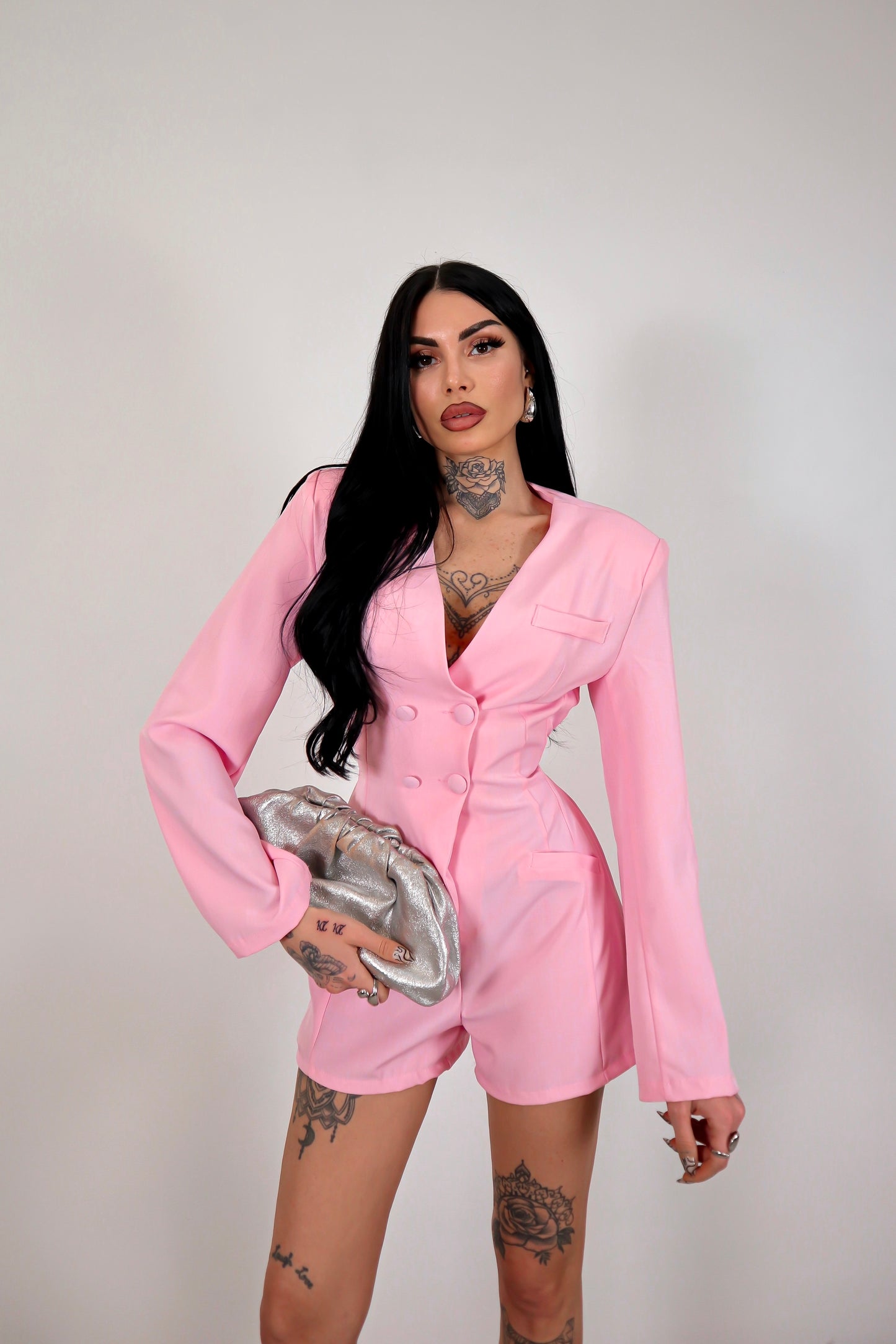 Tuta intera Jacqueline - Rosa