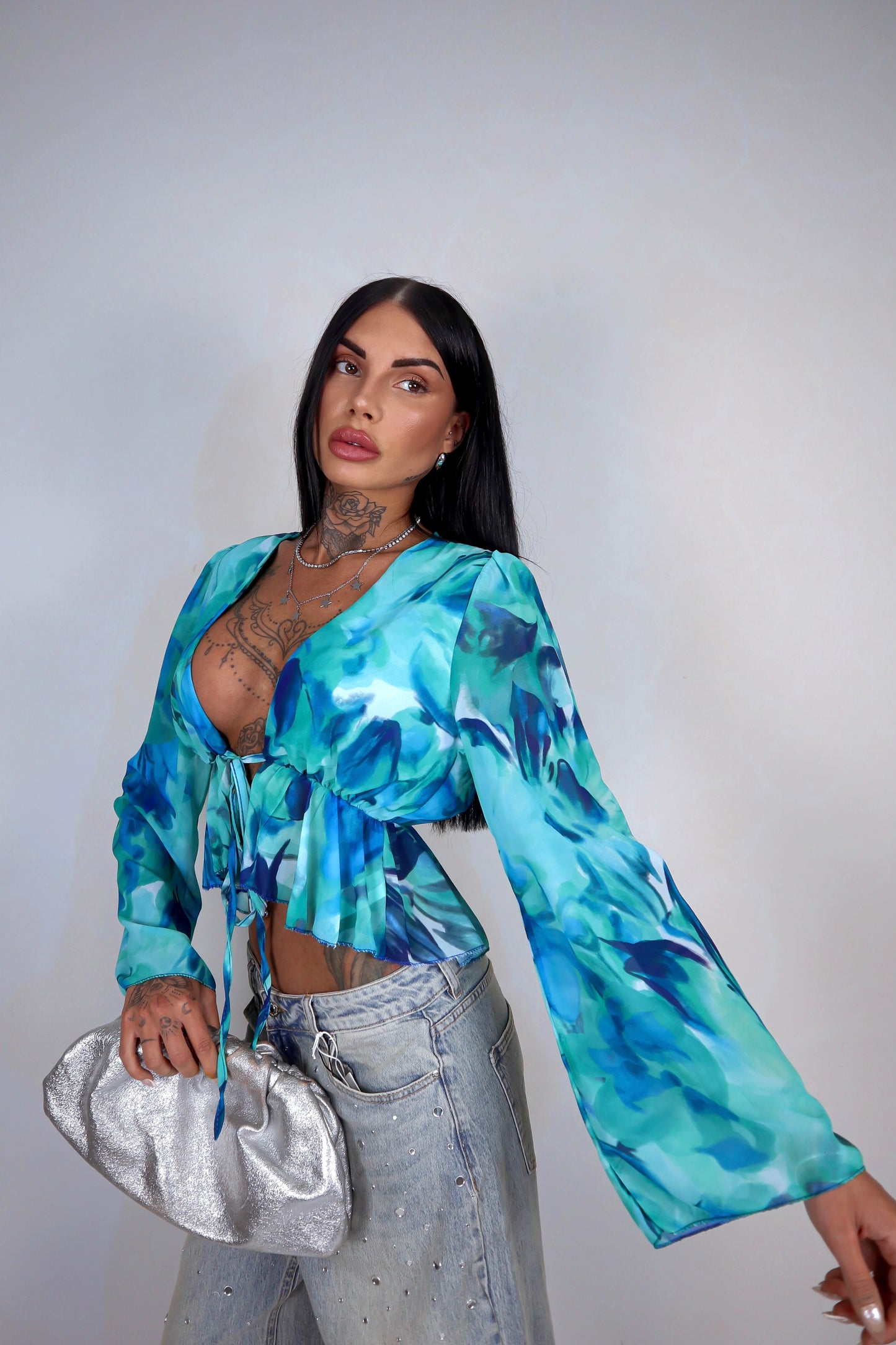 Blusa Antartide - Verde&Blu